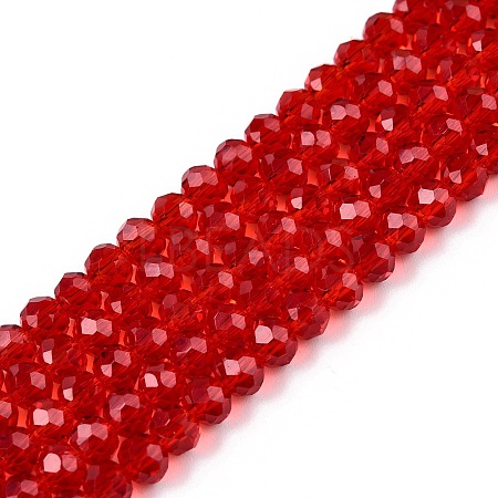Glass Beads Strands EGLA-A044-T4mm-D01-1