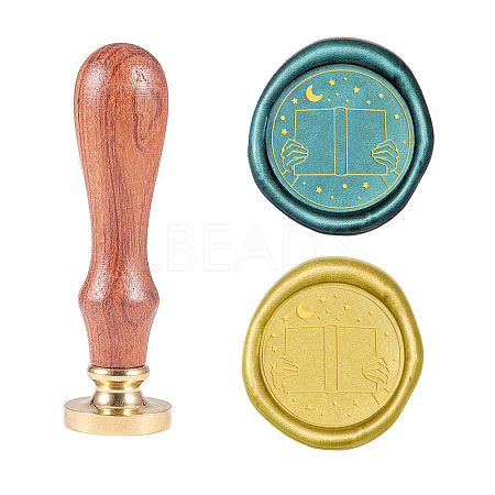 Wax Seal Stamp Set AJEW-WH0131-654-1