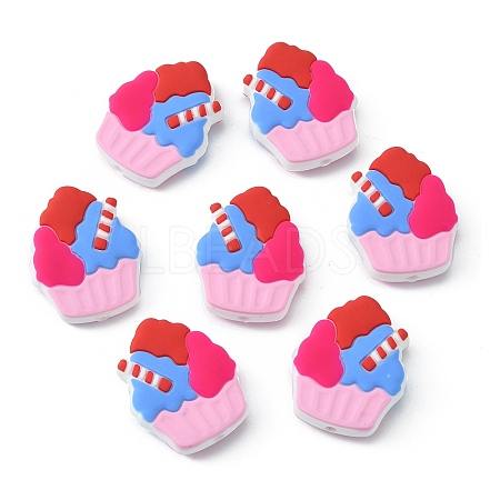 Silicone Beads SIL-WH0010-13C-1