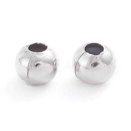 304 Stainless Steel Beads A-STAS-G230-P03-1