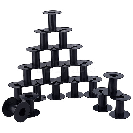 20Pcs Plastic Empty Spools for Wire KY-PH0002-09-1