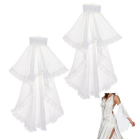 1 Pair Polyester Sleeve for Women AJEW-ME0003-39B-1