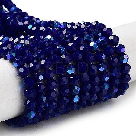 Opaque Glass Beads Strands EGLA-A035-P4mm-L09-1