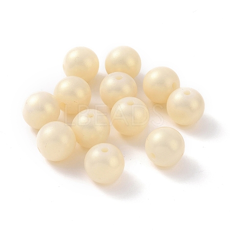 ABS Plastic Imitation Pearl Beads KY-F019-08B-01-1