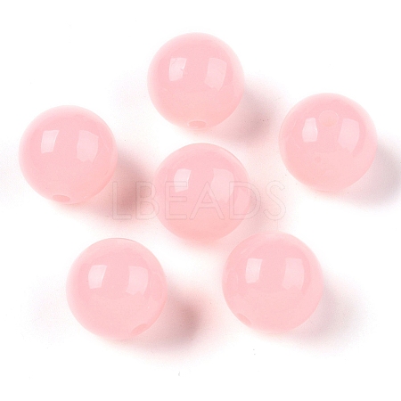 Opaque Acrylic Beads OACR-H038-09-05-1
