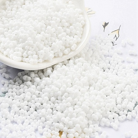 Baking Paint Glass Seed Beads X-SEED-A033-04M-1