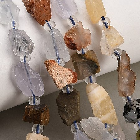 Natural Mixed Stone Beads Strands GG-CBA0B77-A18-02-1