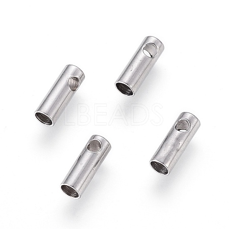 Tarnish Resistant 304 Stainless Steel Cord Ends STAS-F232-01C-P-1