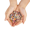 Natural & Synthetic Mixed Gemstone Beads G-CJ0001-19-6