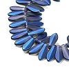Electroplate Glass Beads Strands EGLA-C005-01A-FR01-3