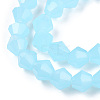 Imitation Jade Glass Beads Strands EGLA-A039-J6mm-D03-2