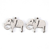 201 Stainless Steel Pendants STAS-Q238-019A-1