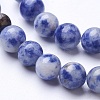 Natural Blue Spot Jasper Beads Strands G-D855-10-6mm-3