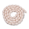 Opaque Solid Color Beads Strands EGLA-N013-P8mm-D08-2