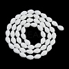 Opaque Solid Color Imitation Jade Beads Strands EGLA-N013-P8mm-D02-2