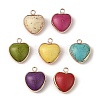 Synthetic Turquoise Dyed Pendants G-H289-03G-1