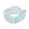Transparent Glass Beads Strands GLAA-T023-8mm-A01-2