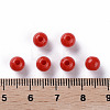 Opaque Acrylic Beads X-MACR-S370-C6mm-A14-4