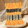10 Skeins 6-Ply Polyester Embroidery Floss OCOR-CY0004-38G-5