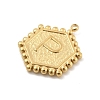 201 Stainless Steel Pendants STAS-R227-01P-G-2
