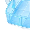 Rectangle Portable PP Plastic Detachable Storage Box CON-D007-02E-6