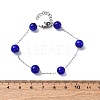 304 Stainless Steel Cable Chain Bracelets BJEW-C094-01P-02-5