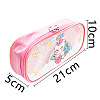 Unicorn Cartoon Pencil Case DIY Diamond Painting Pencil Bag with Zipper PW-WG7D6AD-03-1