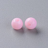 Opaque Acrylic Beads X-MACR-S370-C6mm-A01-2
