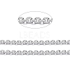 Flat Brass Textured Cable Chains CHC-I030-01P-1