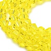 Transparent Glass Beads Strands EGLA-A039-T3mm-D21-3