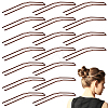 30Pcs Spray Painted 304 Stainless Steel Hair Forks for Women OHAR-GA0001-12A-1
