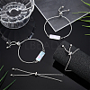 Unicraftale DIY Blank Rectangle Dome Link Bracelet Making Kit DIY-UN0005-31-2