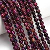 Natural Tiger Eye Beads Strands G-B133-A02-6mm-10-1