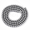 Baking Paint Pearlized Glass Pearl Bead Strands HY-N002-3mm-A01-3