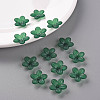Frosted Acrylic Bead Caps MACR-S371-08A-735-6
