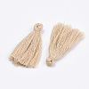 Handmade Polycotton(Polyester Cotton) Tassel Decorations OCOR-Q024-89-3