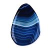 Dyed Natural Brazilian Agate Big Pendants G-T104-16M-4