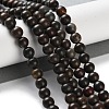 Natural Polychrome Jasper/Picasso Stone/Picasso Jasper Beads Strands G-C160-01-6mm-2