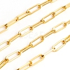 Brass Paperclip Chains CHC-L044-01A-G-2