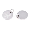 Non-Tarnish 201 Stainless Steel Charms STAS-T049-T674-1-2