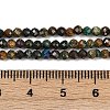 Natural Chrysocolla and Lapis Lazuli Beads Strands G-K373-B04-04-01-3