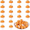 20Pcs Mushroom Silicone Focal Beads JX901E-1