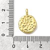 Brass with Enamel Pendants KK-D295-31G-02-2