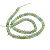 Natural Apatite Beads Strands G-F674-02-6mm-2