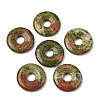 Natural Unakite Pendants G-A320-01A-15-1
