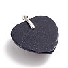 Synthetic Blue Goldstone Pendants G-I275-03J-3