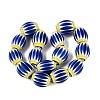 Handmade Millefiori Glass Barrel Beads LA-N002-19B-2