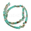 Synthetic Imperial Jasper Beads Strands G-F762-A10-01-3