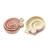 Baking Paint Alloy Pendants LS-FIND-G097-01F-2