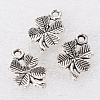 Tibetan Style Alloy Clover Charms LS-TIBEP-2765-AS-RS-2